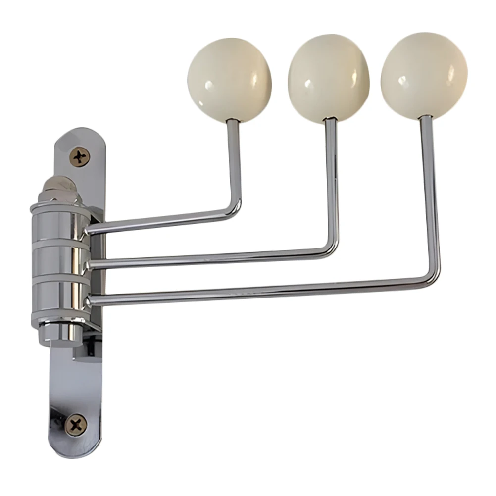 

Вращающиеся деревянные крючки для бусин, настенные крючки из нержавеющей стали, крючки для вешалок для одежды, экономия места на двери ванной комнаты, штанга для шкафа, шляпа, сумка, поворотная