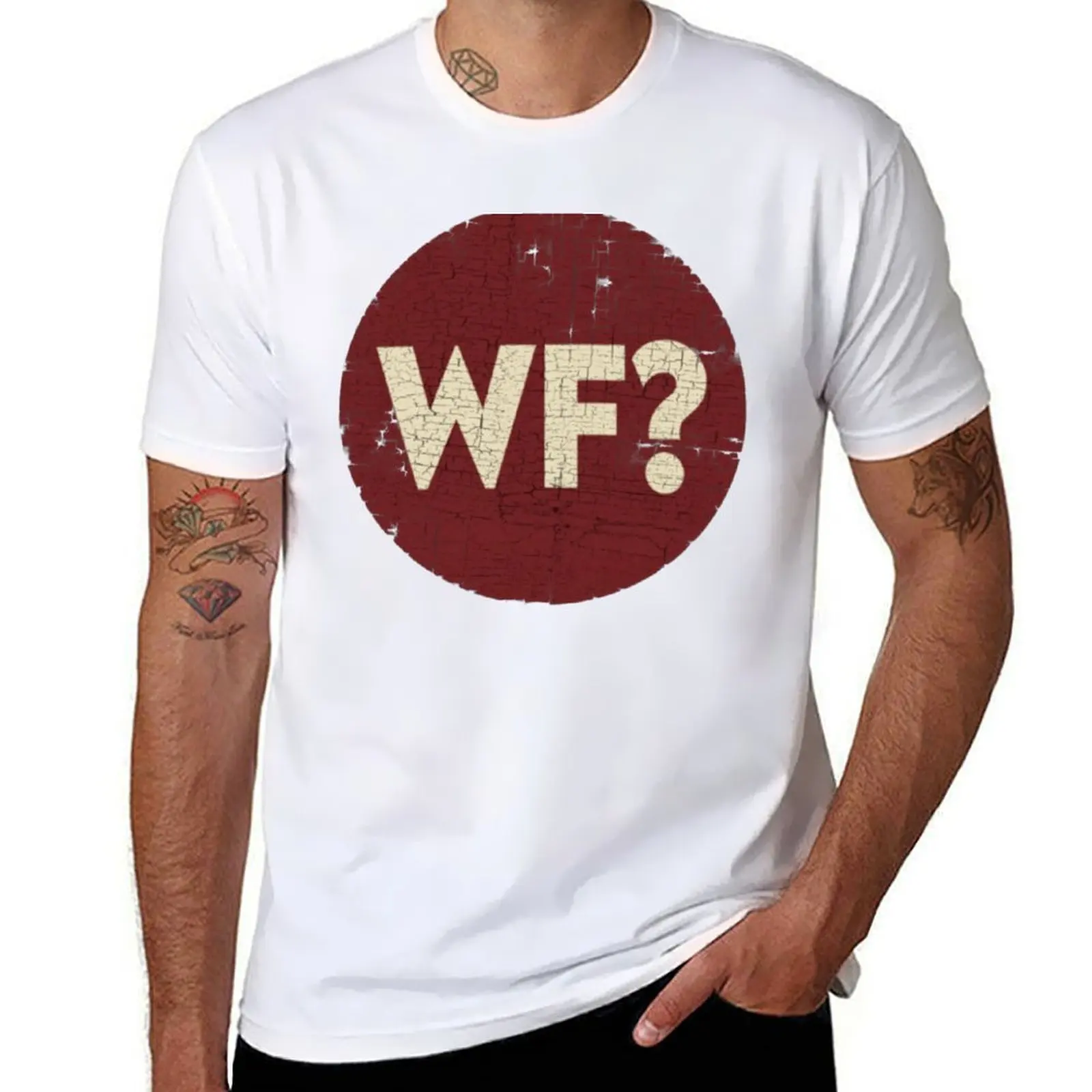 

The Why Files Logo Vintage Distressed T-Shirt t shirts for man graphic tees cotton t shirt man T-Shirt