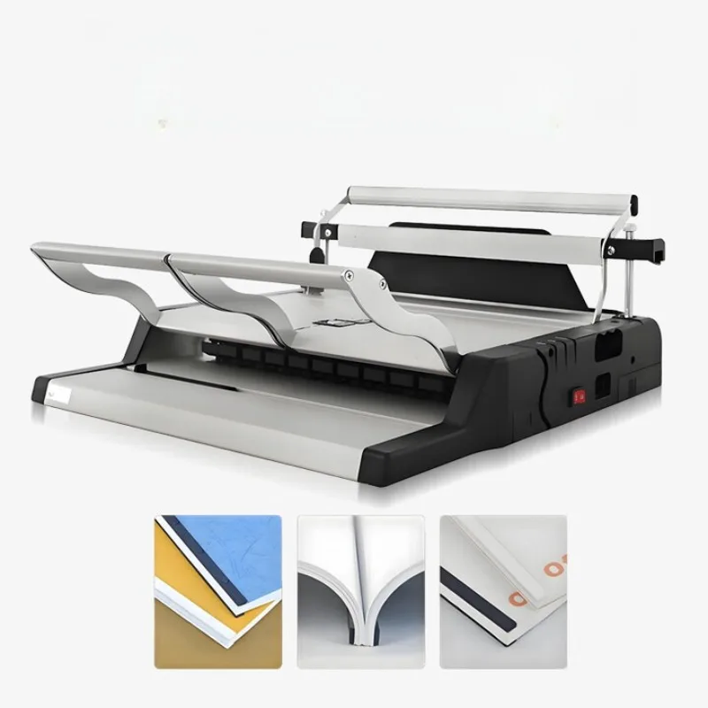 

Hot melt binding machine, ten-tooth Ville nail punching machine, binding machine, binding artifact