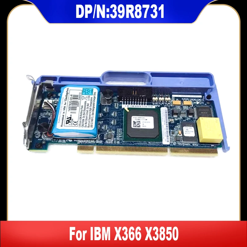 Original Server Array Card 39r8731 X366 X3850 8i Sas Raid 13n2233 13n2230 25r8117 Peças de Reposição de Alta Qualidade Novo