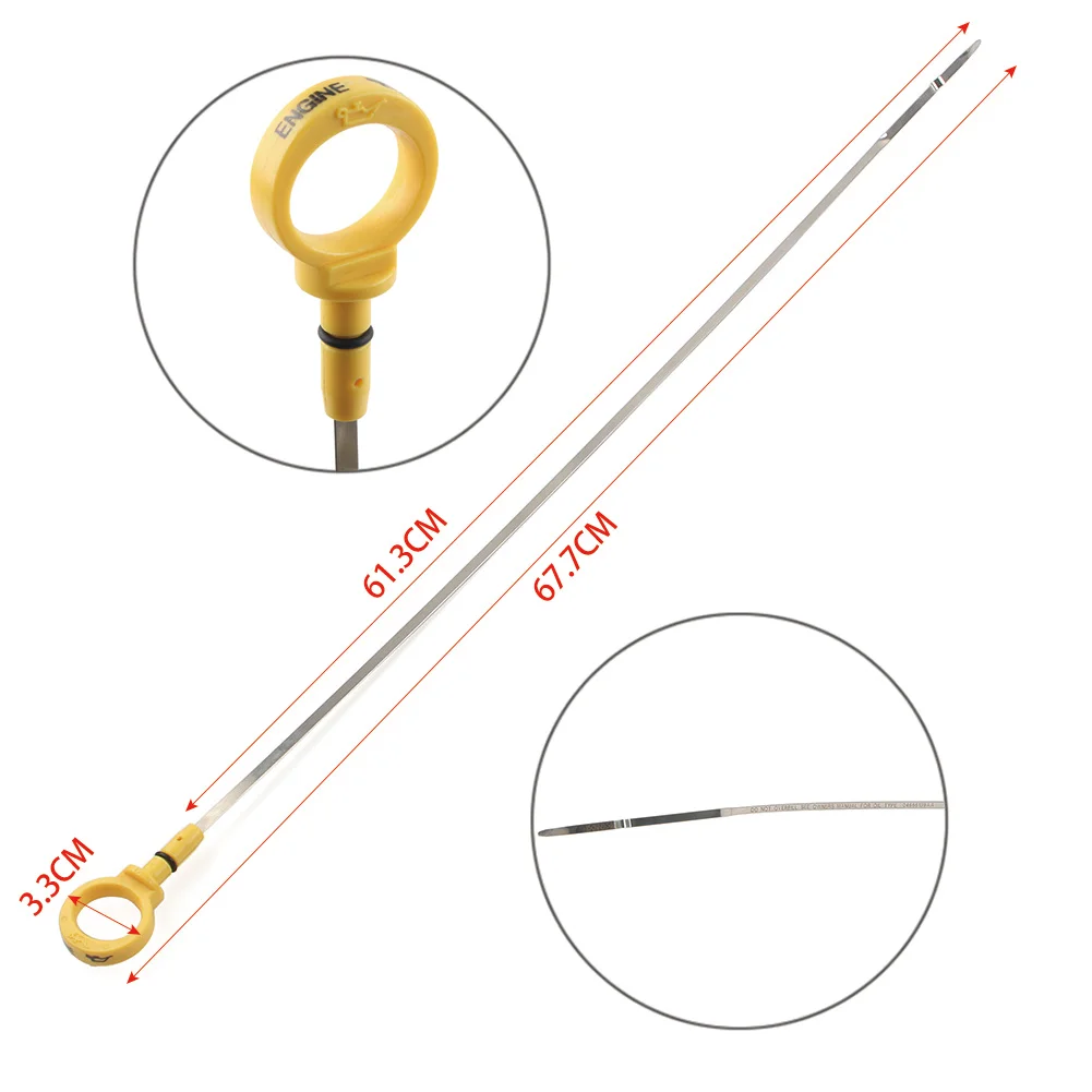 677mm Car Engine Oil Level Dipstick For Dodge Caravan For Chrysler Pacifica Town Country 4666139AA