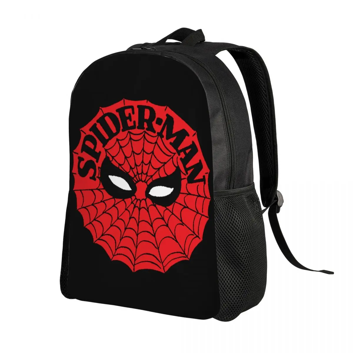 Custom Spider-Man Web Backpack Men Women Casual Bookbag for College School Bags