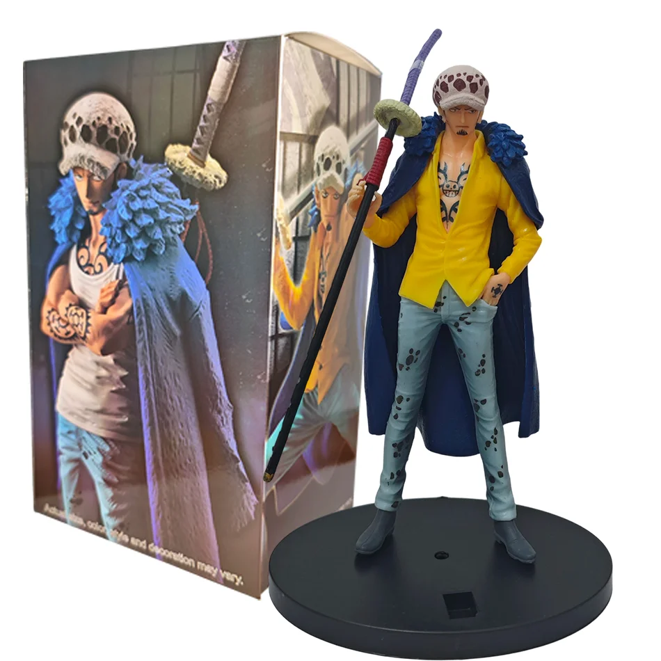 Heißer One Piece Anime-Figur Wano Country Trafalgar Law PVC-Actionfigur Modell Sammlerstück Ornament Weihnachts- und Geburtstagsgeschenk Spielzeug ﻿