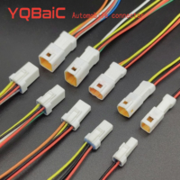 2P 3P 4P 6P 8P 0.6 MM Waterproof Wire Connector Plug Male And Female Socket With Cable JST JWPF Electrical Connectors