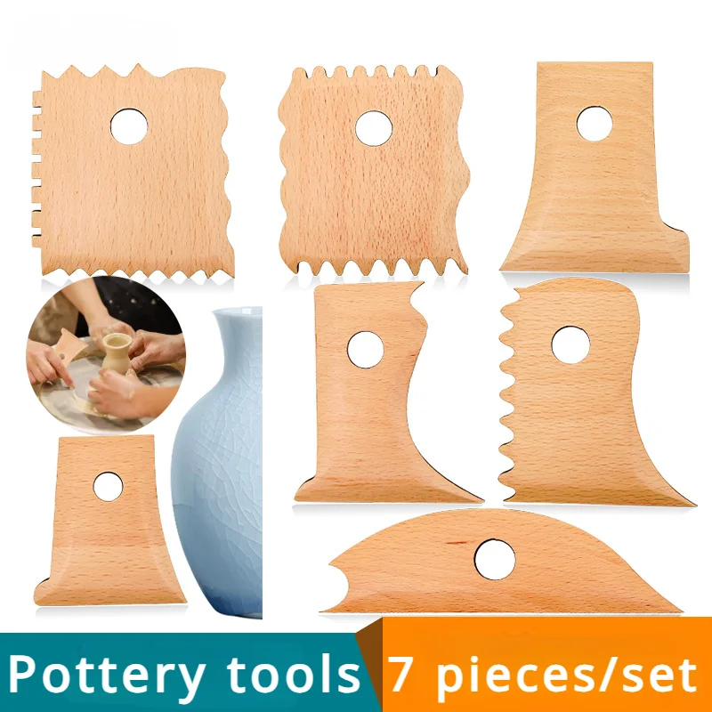 

7 шт./набор, деревянные ножи для ремонта изделий