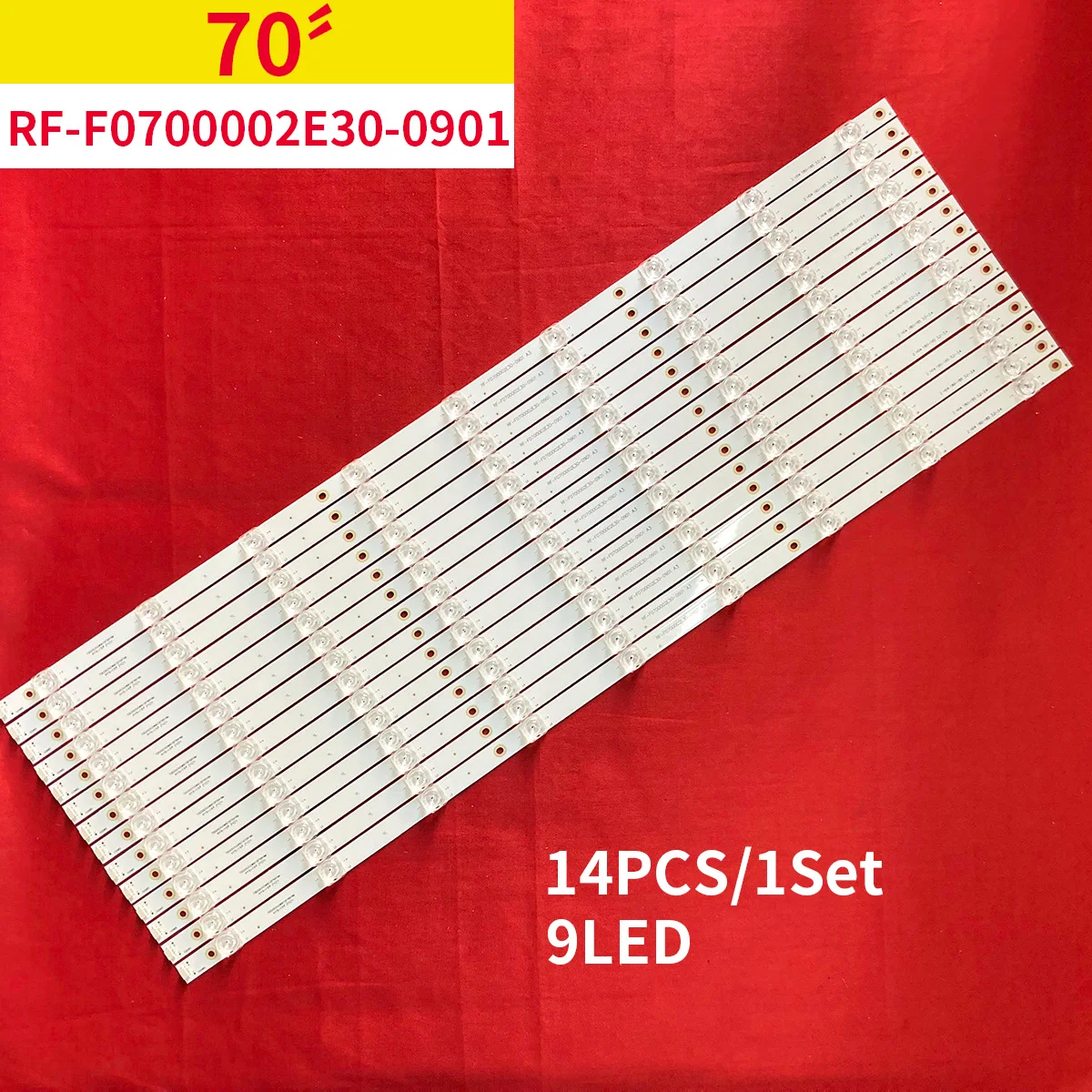 14pcs/1set LED Strip for 70