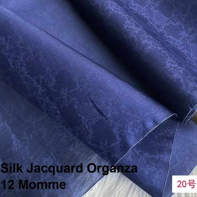 

Жаккардовая шелковая органза | Прочная полупрозрачная ткань для одежды и рукоделия