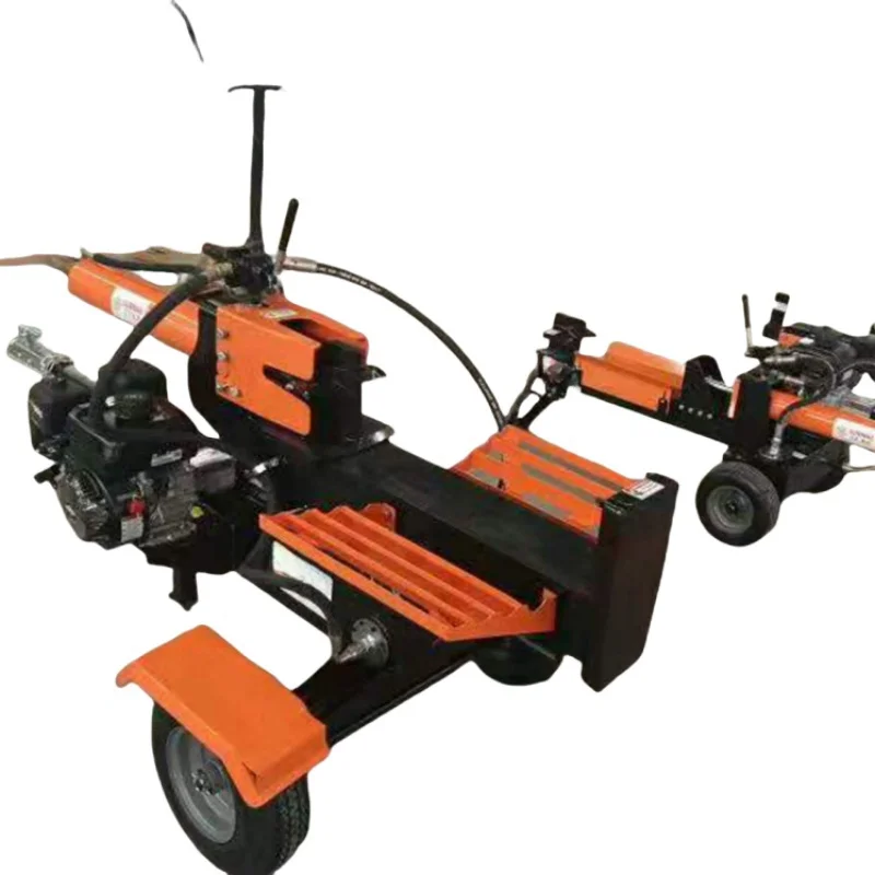 25 Ton Electric Timberking Log Splitter Wood Processor for Forest Farm Construction Used Condition