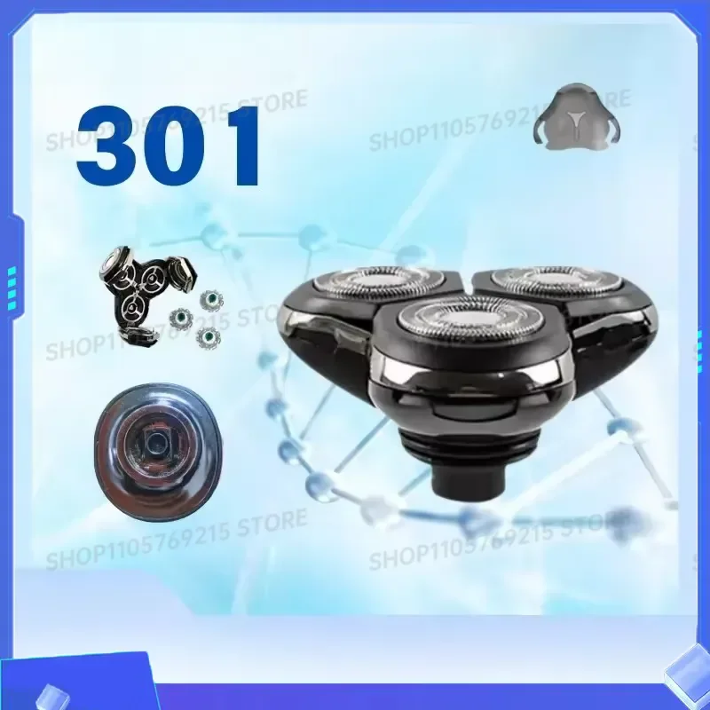 New For S301 Electric Shaver Complete Set 4D Floating Head Accessories Replacement Parts Kit