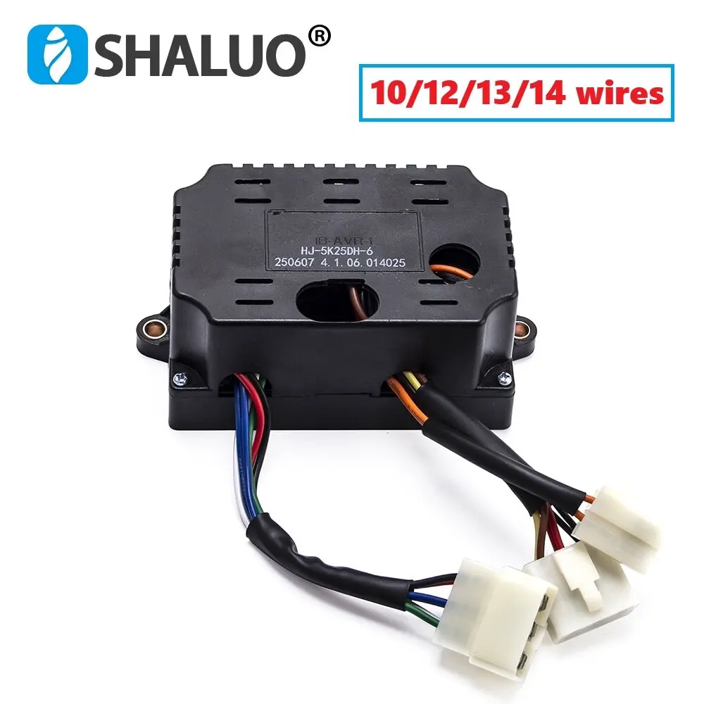 

10/12/13/14 Wires 5KW 8KW Welding Generator AVR Automatic Voltage Regulator Welder Stabilizer Adjustment Module Generator Parts