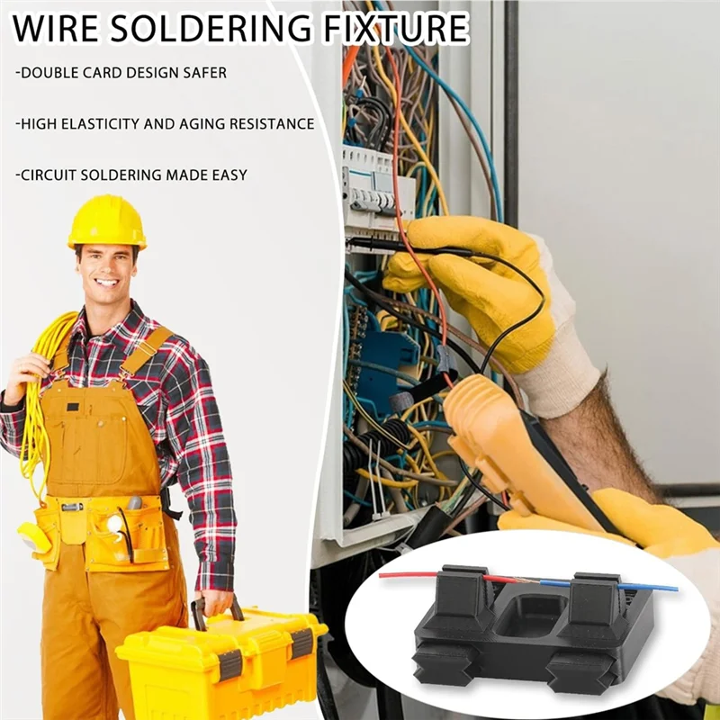 

2PCS Electric Wire Welding Fixture Welding Electrode Holder Lead For MIG, TIG And Spot Welding Welding Electrode Holder