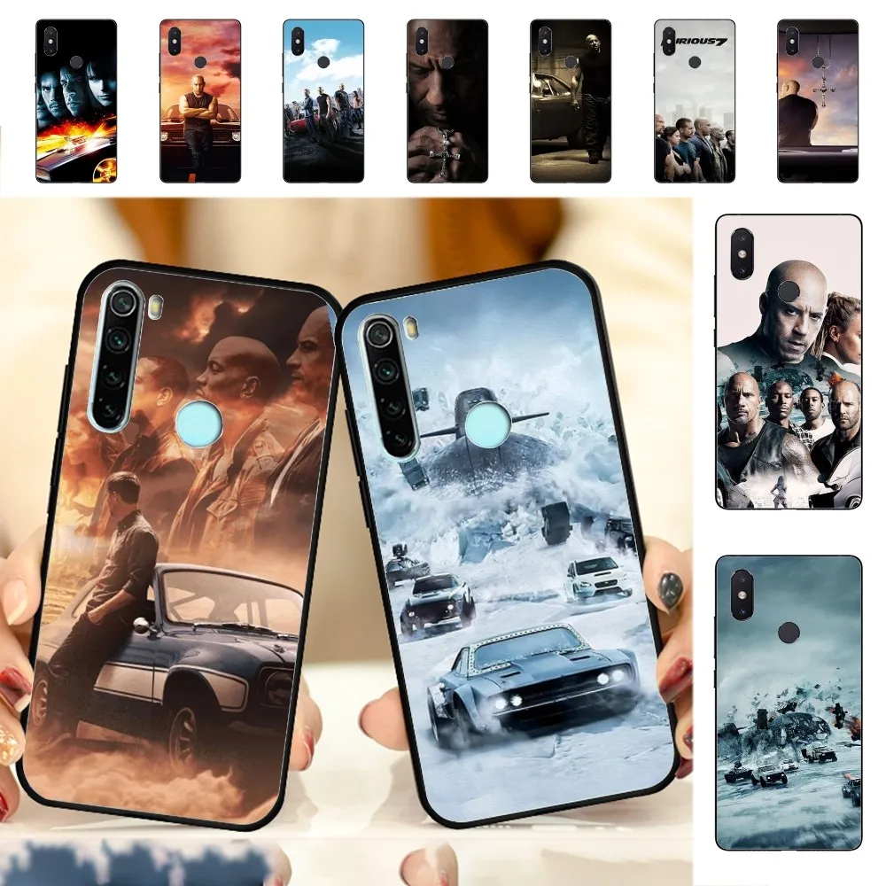 Movie F-Fast And F-Furious Phone Case For Redmi Note 4 X 5 A 6 7 8 T 9 9S 10 11 11S 11Epro Poco M3 Pro