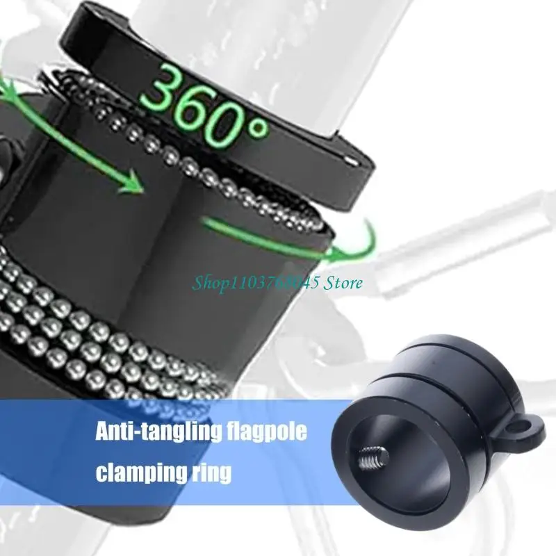 r53f-360-回転旗竿リング-ベアリング付き-直径-08-101-インチ旗竿用-防錆スピナーもつれ防止-2-個