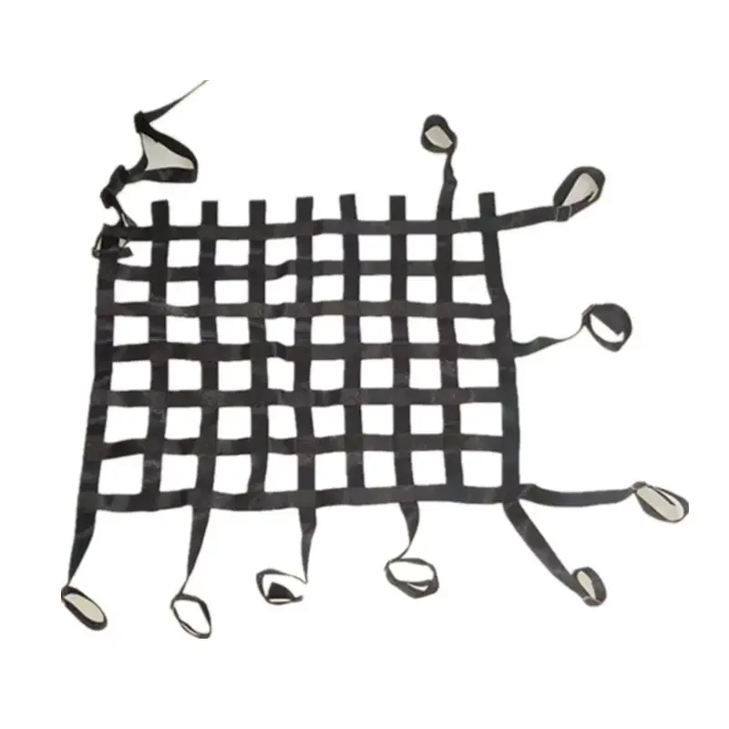 Carmodificationracin caRwindow protection net,glass window sunshade, off-road vehicle drift safety anti-collision protection net