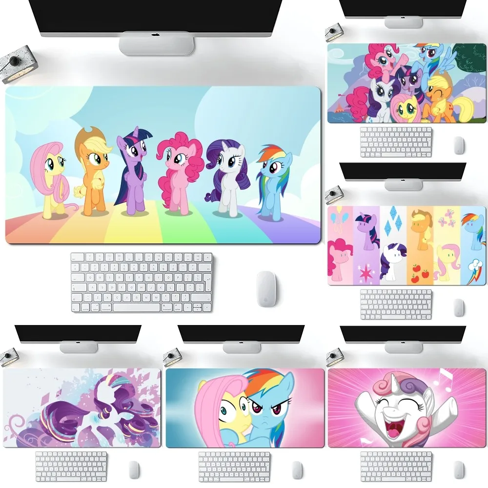 Cartoon My L-Little P-Ponys cute Mousepad Computer Laptop Gamer Pad PC Gaming Accessories Desk Mats