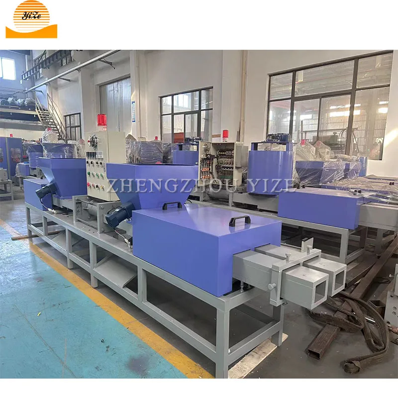 Electric Wholesale Wood Sawdust Block Extruder Making Press Machine Hot Press Sawdust Compressed Compressor Machine