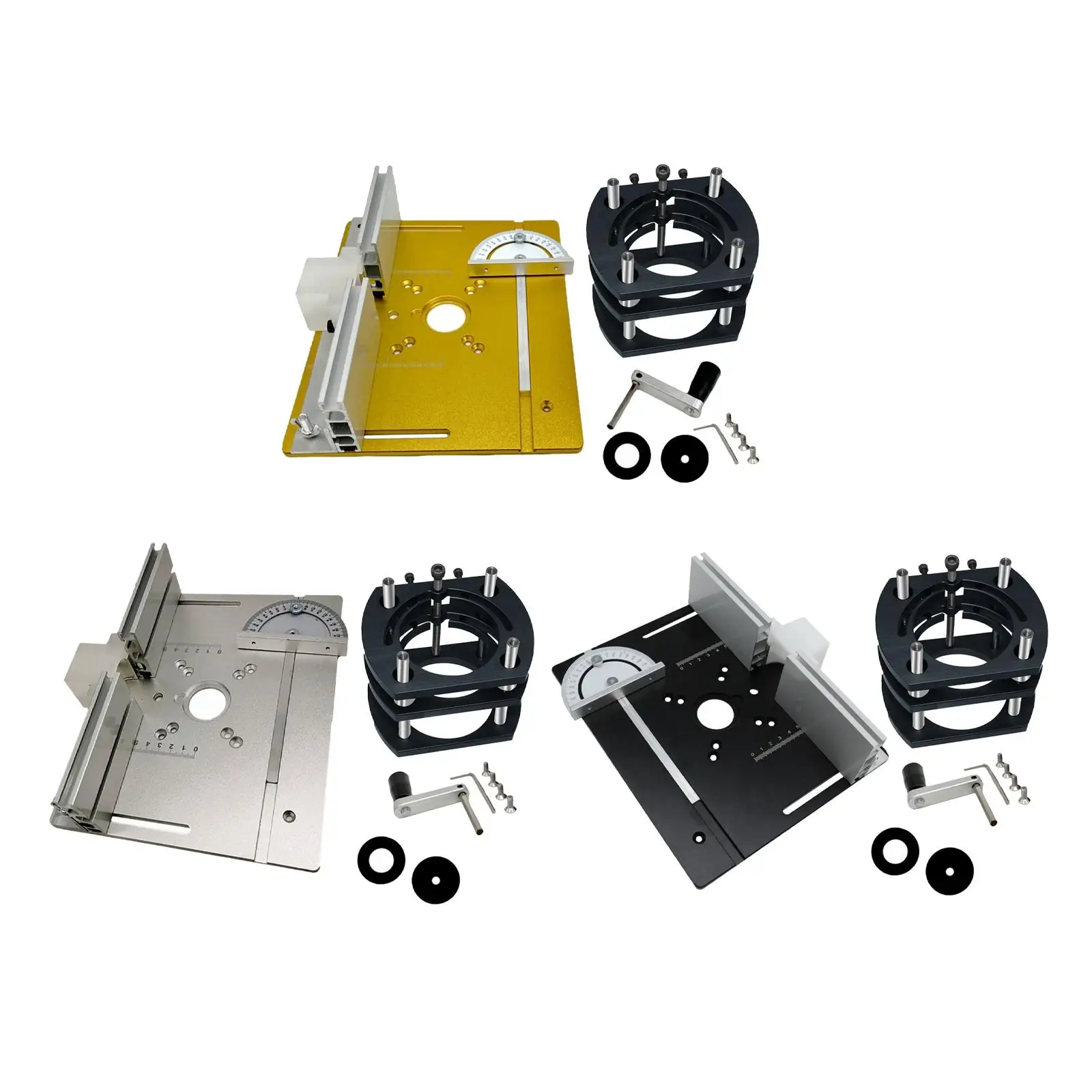 Router Tabela Setting Plate, Lift System para 64-66 m Motores