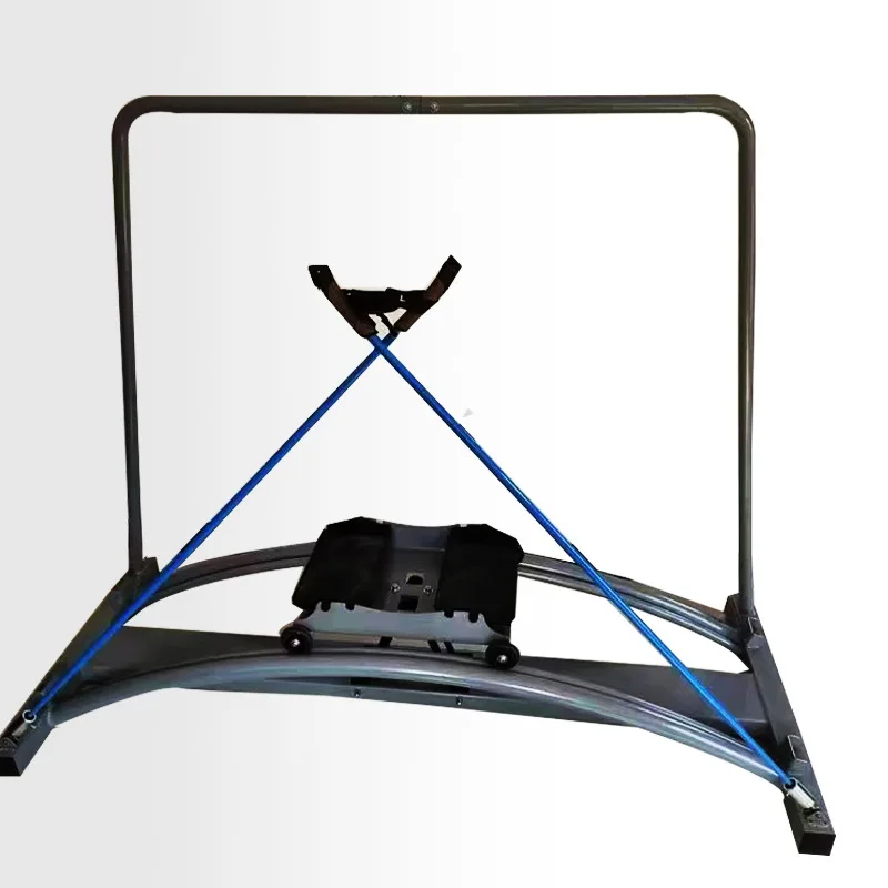 Home Fitness Air Resistance Ski Trainer Indoor Ski Exercise Simulator