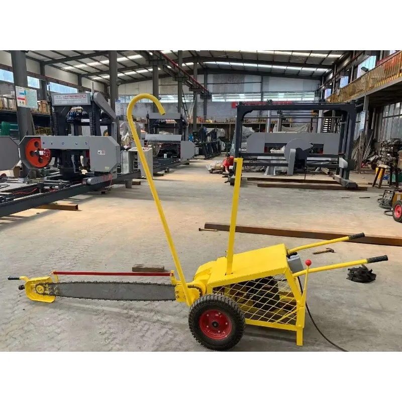 Sawmill Electric Chainsaw Wood Slasher Timber Cutting Machine Farm Estates Forest Wood Saw Machine