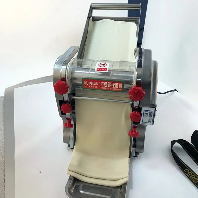 Stainless steel electric noodle machine, noodle press machine, small dumpling skin machine, kneading machine