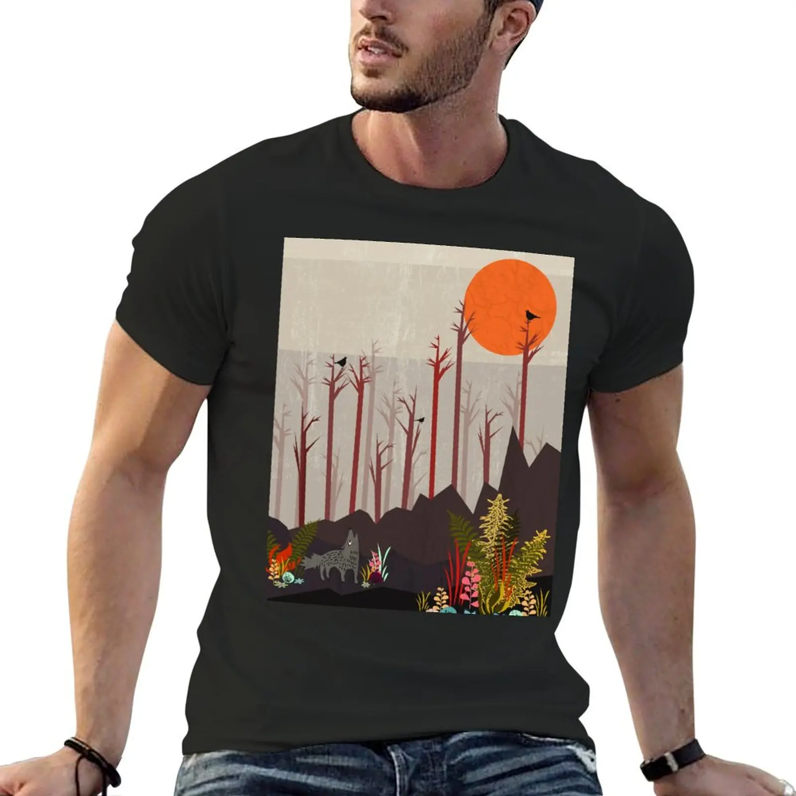 Sundance T-Shirt plus sizes vintage oversized graphic tee sports fans men graphic tees