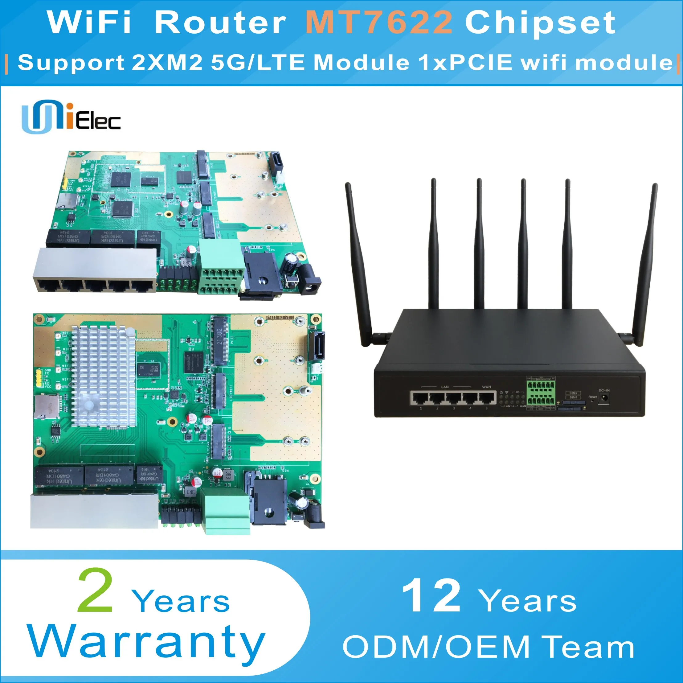 Router de Red Inalámbrica MTK MT7622 con Soporte OpenWrt: Evaluación Técnica y Uso Práctico