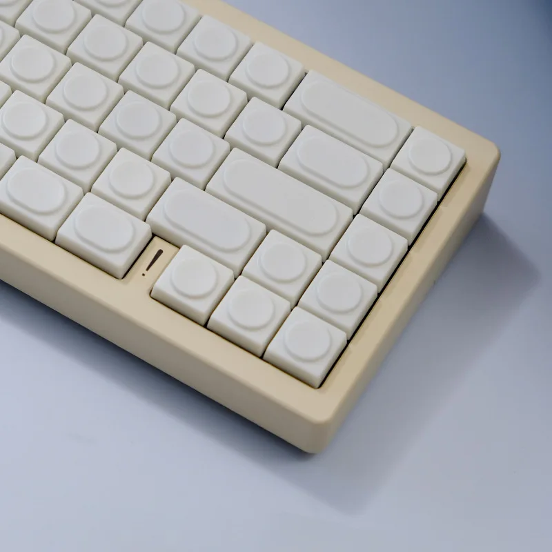 

White marble keycap simple engraved PC mechanical/magnetic axis keyboard keycap low axis magnetic axis keyboard universal