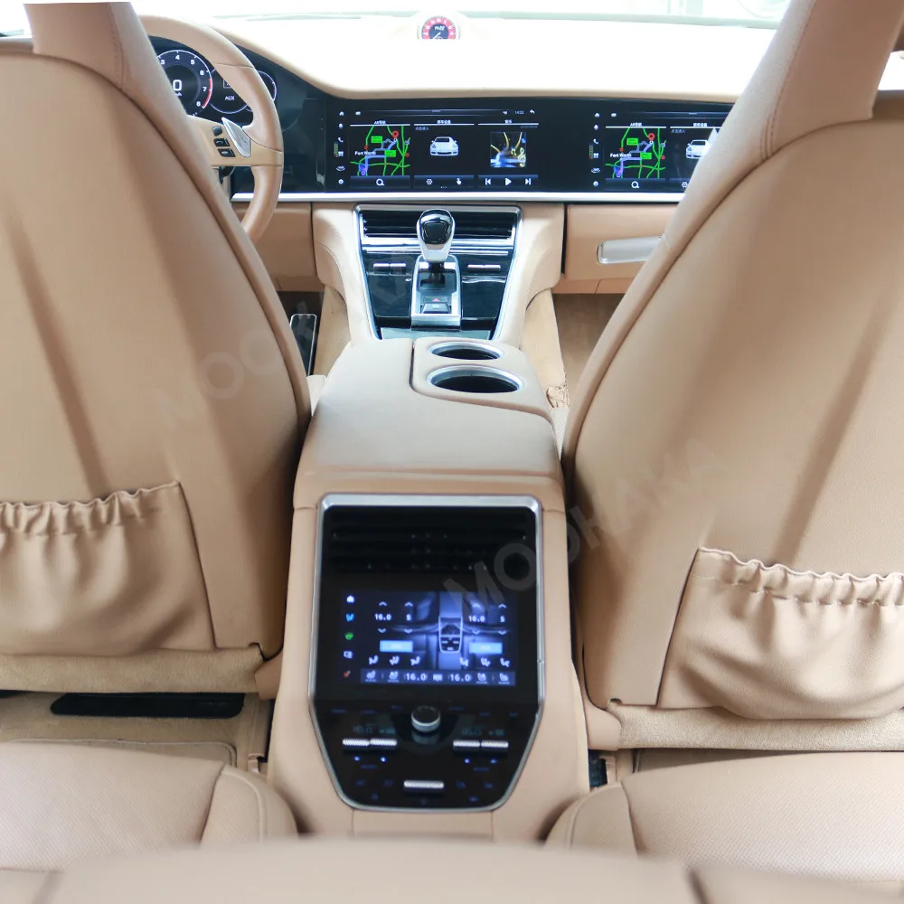 For Porsche Panamera 2010~2016 Full Interior Modification Parts Digital Instrument Cluster Car Central Control Screen Upgrade