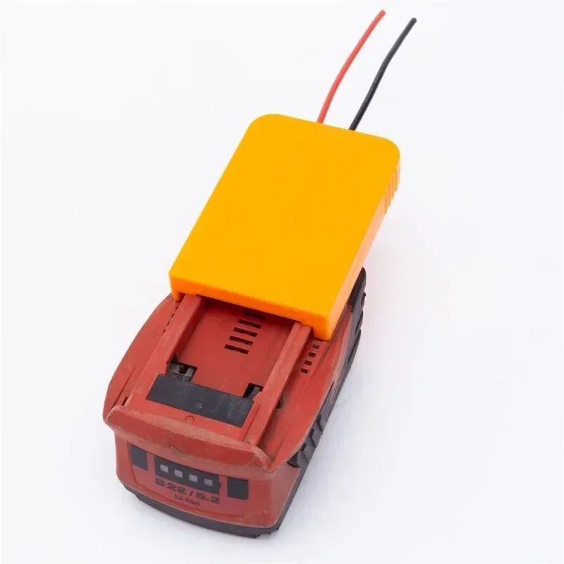 Power Wheels DIY Adapter For HILTI 22V B22 Lithium-ion Battery Wireless Output Adaptor Tool Connector 14AWG Rc Car Robotics