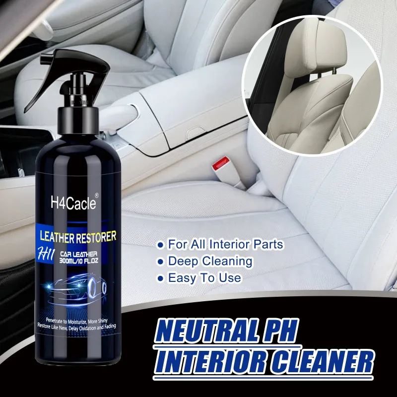 H11 Plastic Leather Restorer car interior cleaner Dust Polish   Automotive plastic renovator cleaning products car seat cleaner