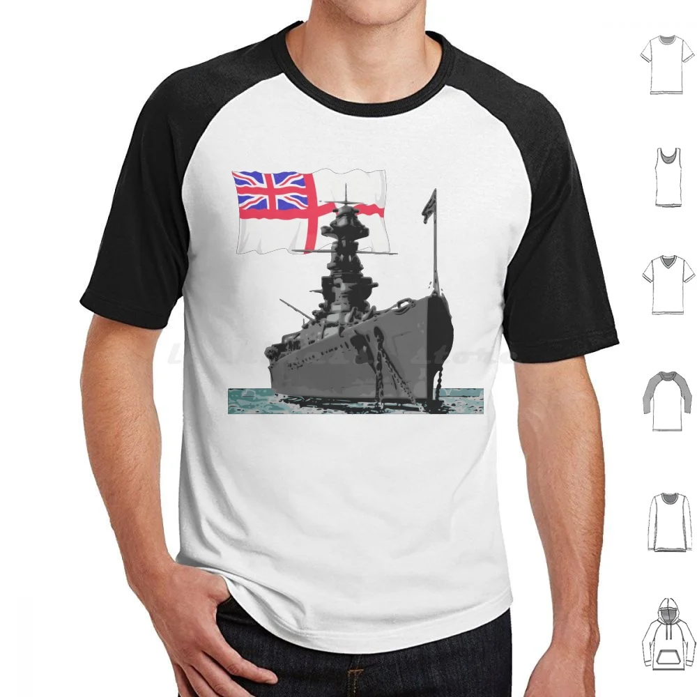 Hearts Of Oak-Hms Hood T Shirt 6Xl Cotton Cool Tee Royal Navy Lest We Forget Great Britain Hms Hood Nelson Hearts Of Oak Poppy