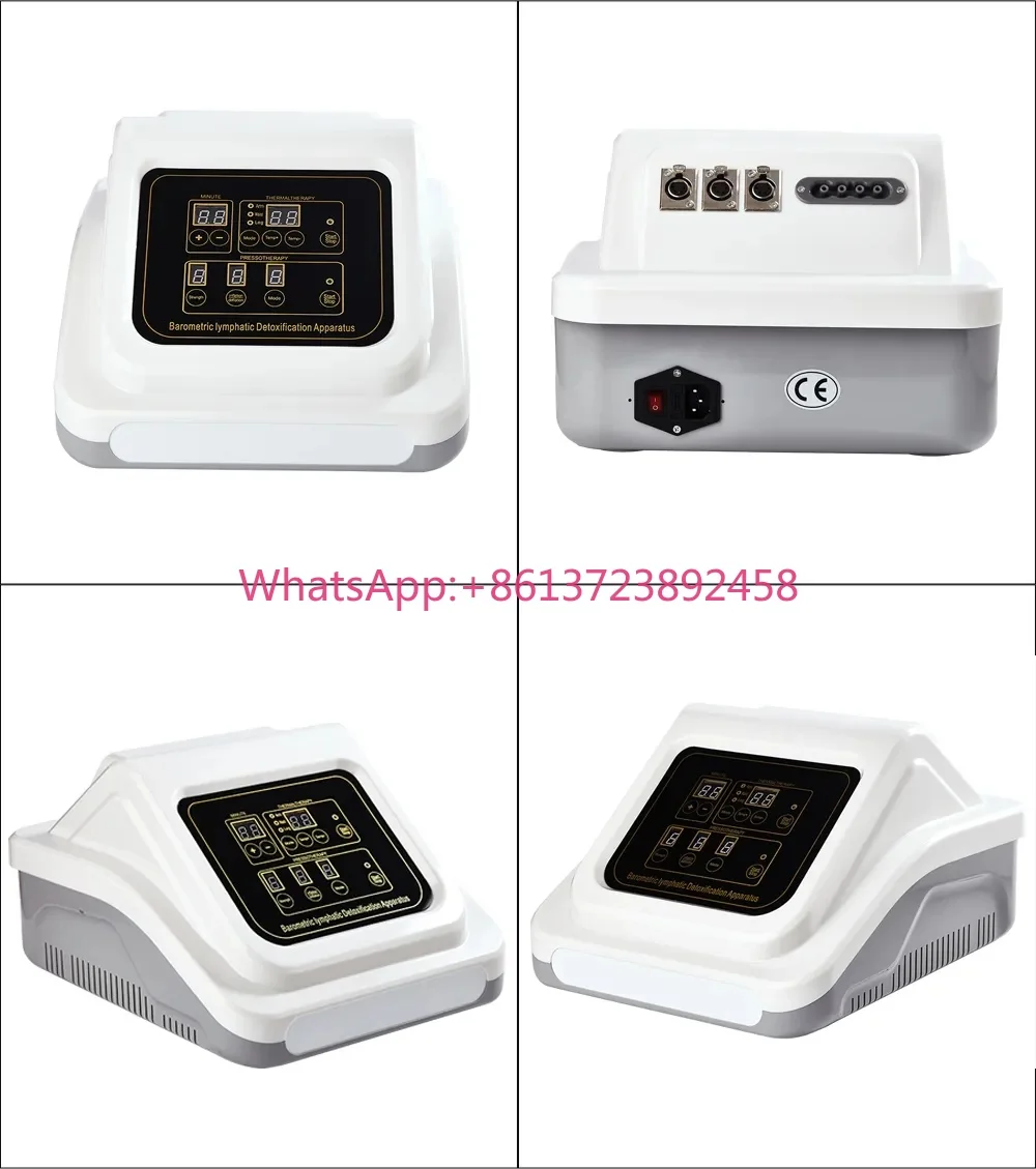 Air Pressure Pressotherapy Lymphatic Drainage massage Detox Sauna Suit  system For Body Legs Arms Massage