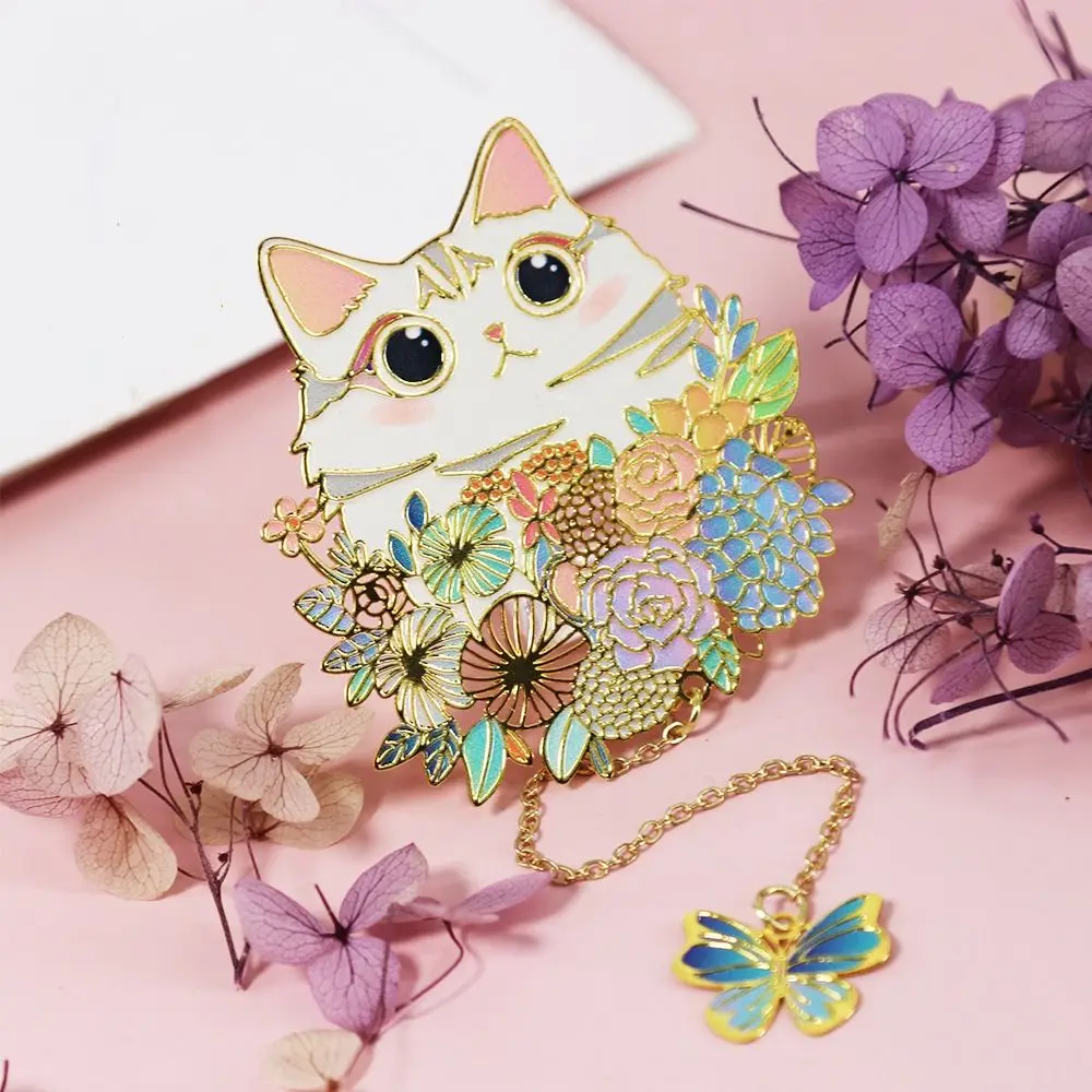 

Классический Дракон в китайском стиле, Закладка, птица, кошка, металлический зажим для книги, держатель для книги, рыба, цвет страницы, маркер, студенческие канцелярские принадлежности