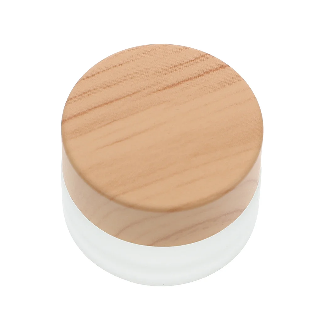 뚜껑이 있는 매니큐어 컵 프리미엄 유리 목재 재질 가벼운 다펜 디쉬 네일 아트 액체 보관 펜 청소 파우더 혼합용