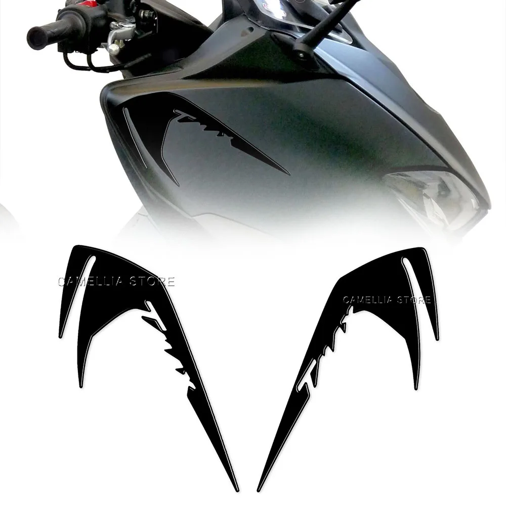 

Motorcycle Side Stickers 3D Epoxy Resin Waterproof Tmax 530 Motorcycle Sticker Edge Protector for Yamaha Tmax 530 2017-2019