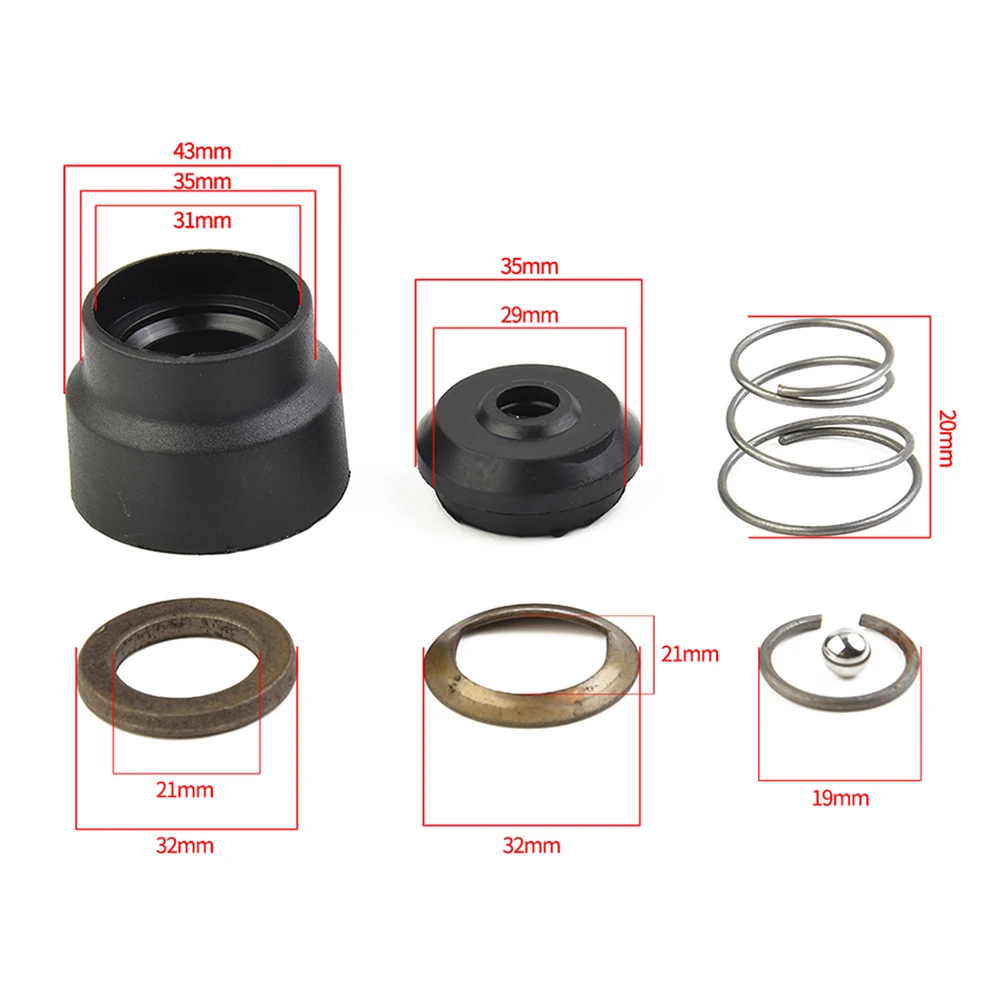 Ball Bearing HOLDER HR2460 HR2470 POST Spare Equipment Circlip Ring Conical Spring Replacement Tools & Quality