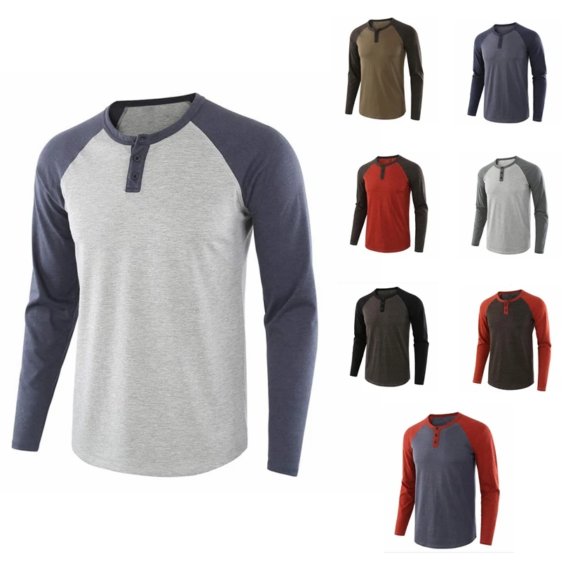 

White Long Sve Men's Base irt Inner Wear Pullover plus Size Tops Youth Faion Daily Ocn Other Material 00%