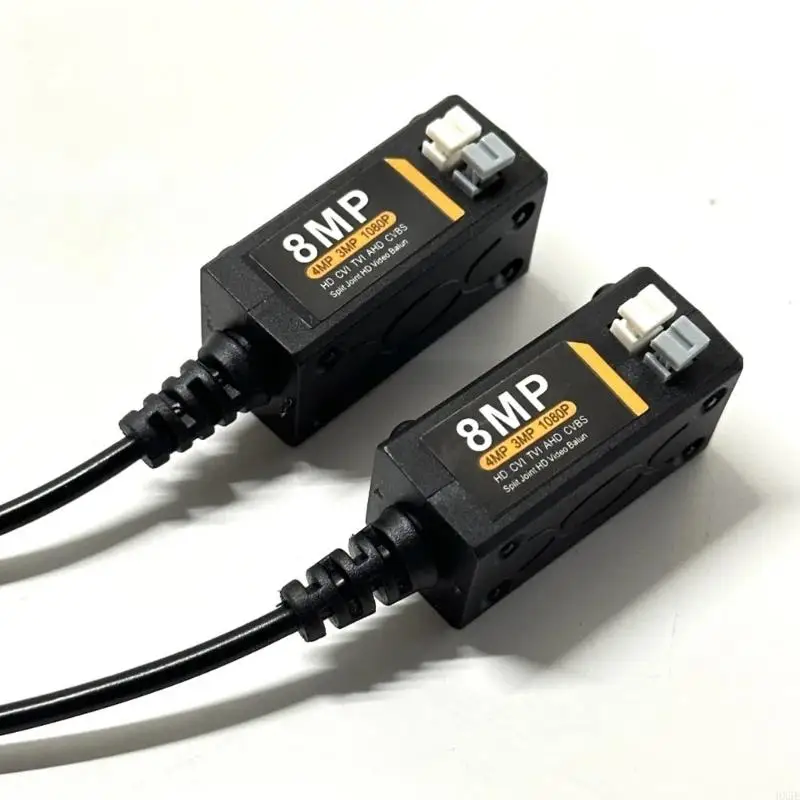 Efficient BNC To Cat6 Balun Transmitter For Clear Security Footages HX5E
