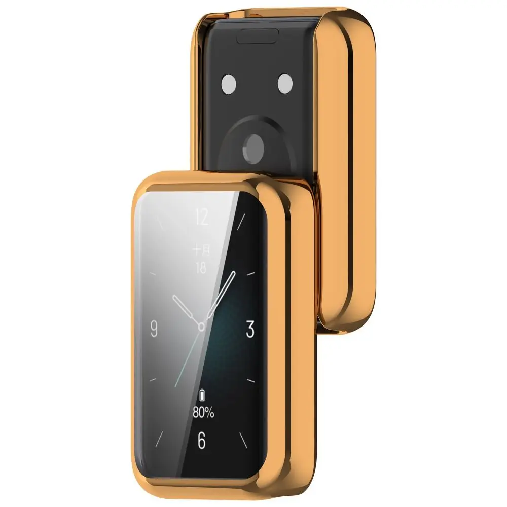 Nova capa completa tpu caso pulseira inteligente protetor de tela acessórios macios escudo protetor para honor band 9