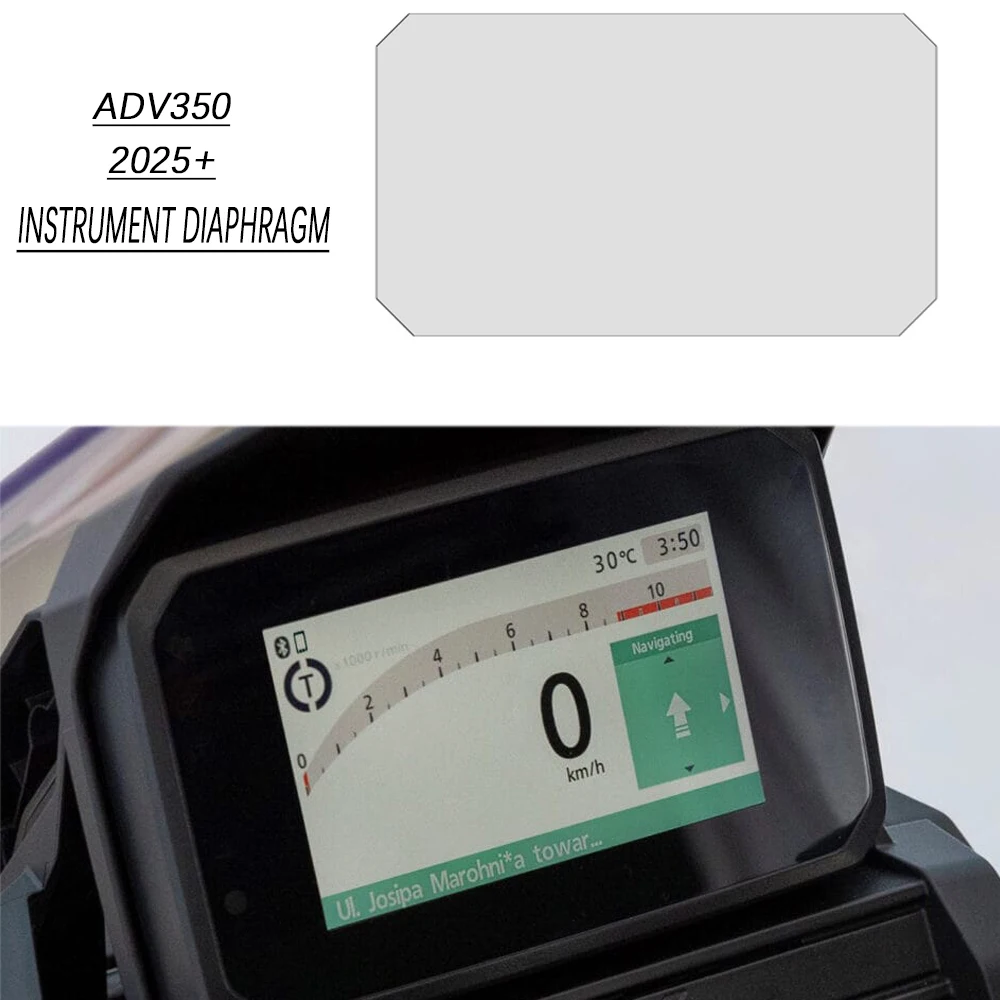 2025+ NEW ADV350 TPU Instrument Film For Honda ADV 350 Accessories Scratch Cluster HD Protection TPU Instrument Film 2025+ NEW A
