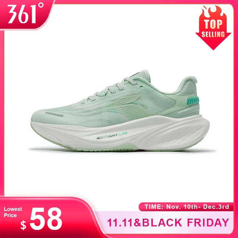 

361 Degrees HALF TIME RUN 2 Men Running Shoe Soft Breathable Rebound Lightweight Shock-absorber Versatile Male Sneaker 672522201