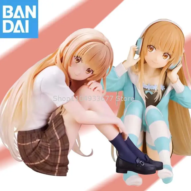 

Bandai The Angel Next Door Spoils Me Rotten Relax Time Shiina Mahiru PVC Original Genuine Figure Model Collector Figurine Toys