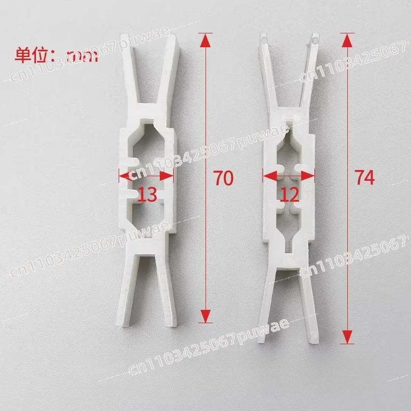 Elevator Slider Hall Door Slider Clip QKS9 Wear Resistant Nylon Guide Slider Elevator Door Replacement Spare Parts