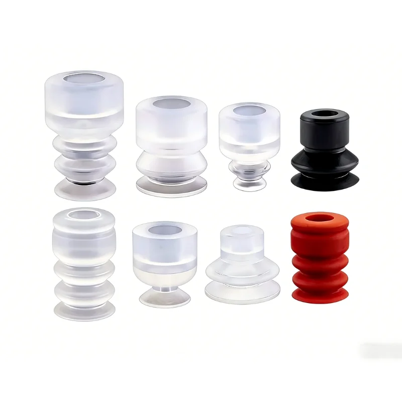 SPS/DPS/MPS Non-Marking Vacuum Suction Cup Pneumatic Manipulator Gripper Silicone Sucker Industrial Robot Automation Accessories