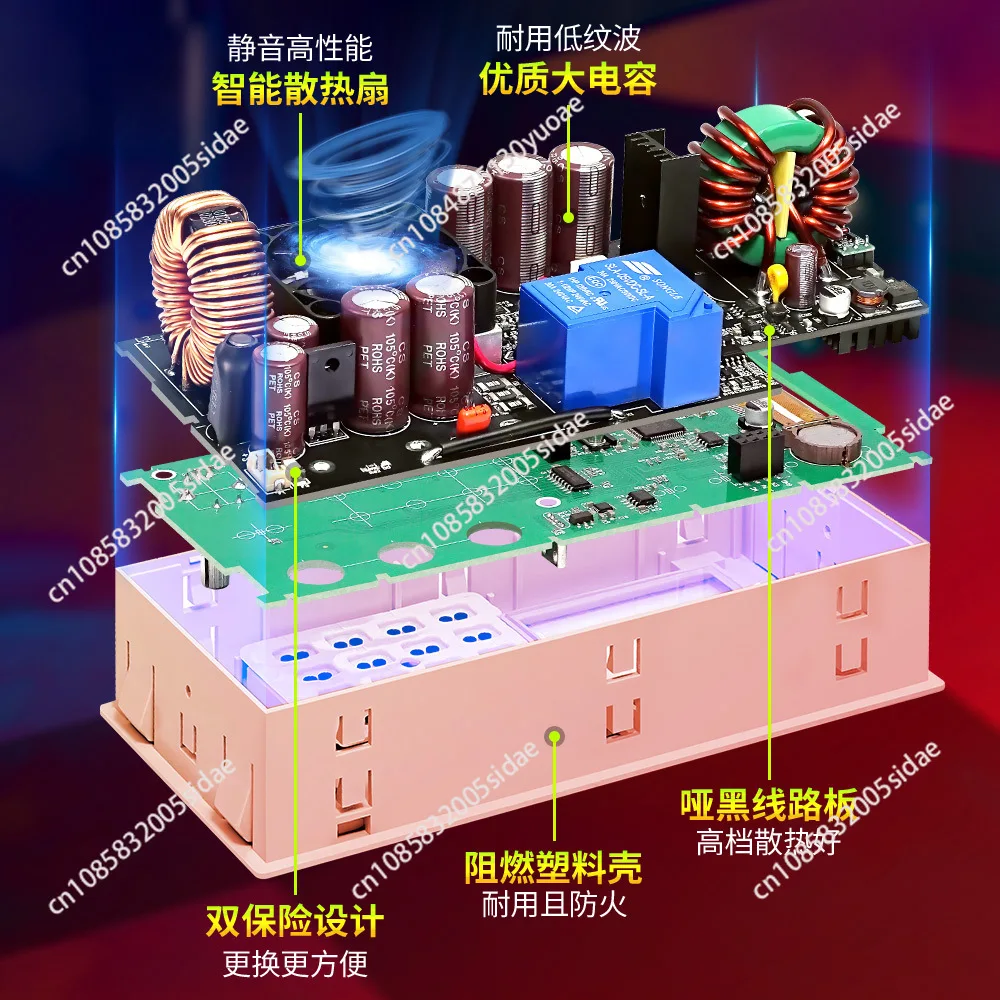 RD6024 DC Voltage Regulator 60V 24A WIFI/USB Connection Step Down Voltage Bench Data Storage Power Supply Buck Converter