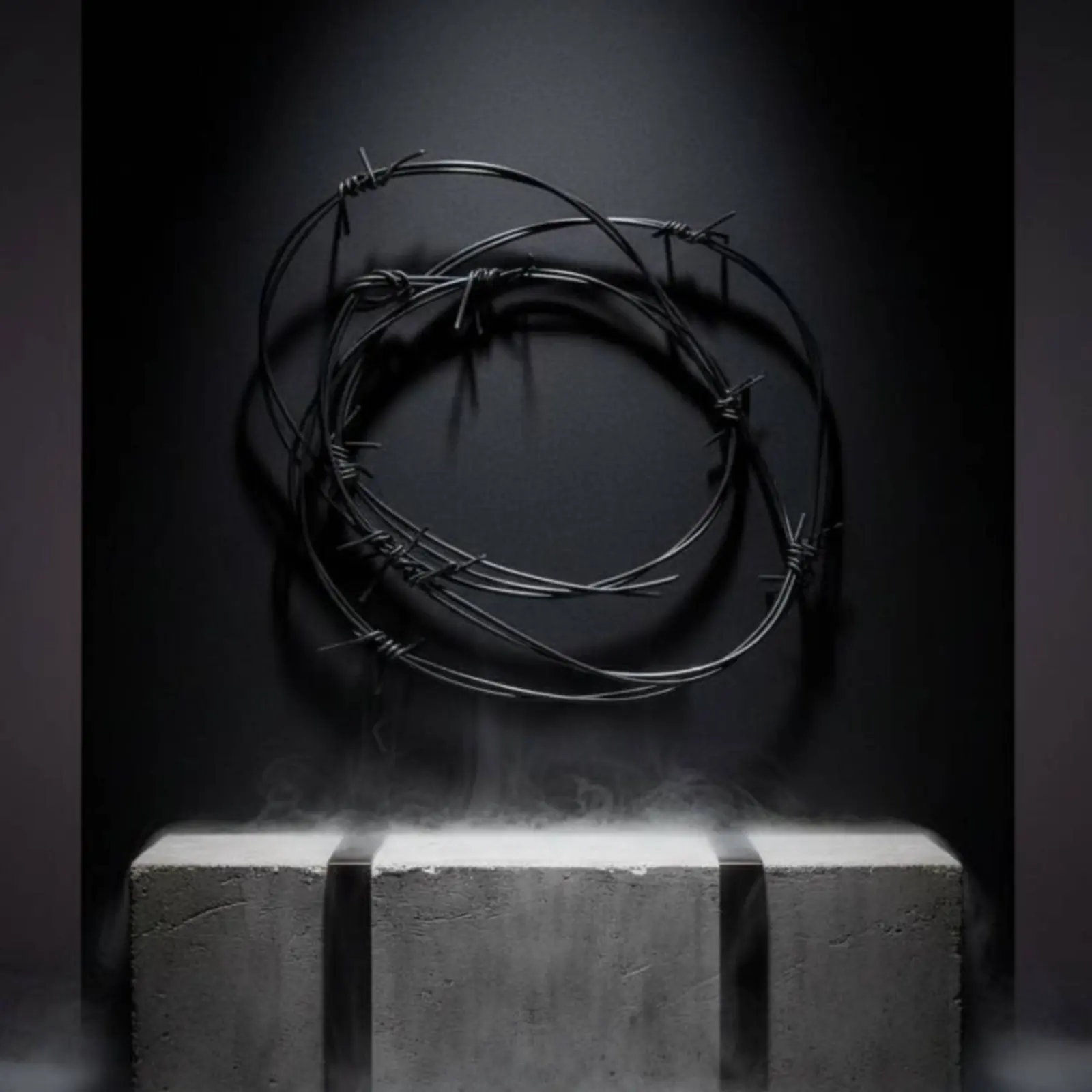 

Fake Thorn Vine Spooky Prop Artificial Wire Chain Plastic Vine Ornament Easy to Hang Home Decor Fade Resistant for Haunted House