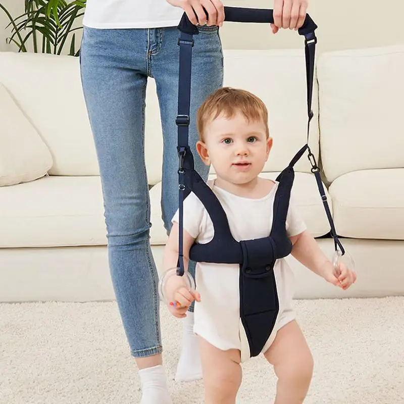 Baby Walking Belt Toddler Learning Walker Handheld Belt Safety Toddler Harness Breathable Toddler Walker Anti-Fall Belt Toddler