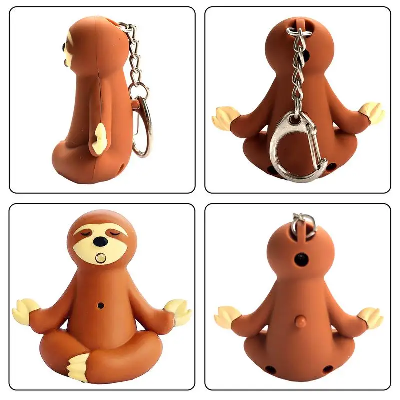 

Ленивец, автомобильный брелок, модный мультяшный аниме милый брелок для ключей, креативный брелок в виде животного