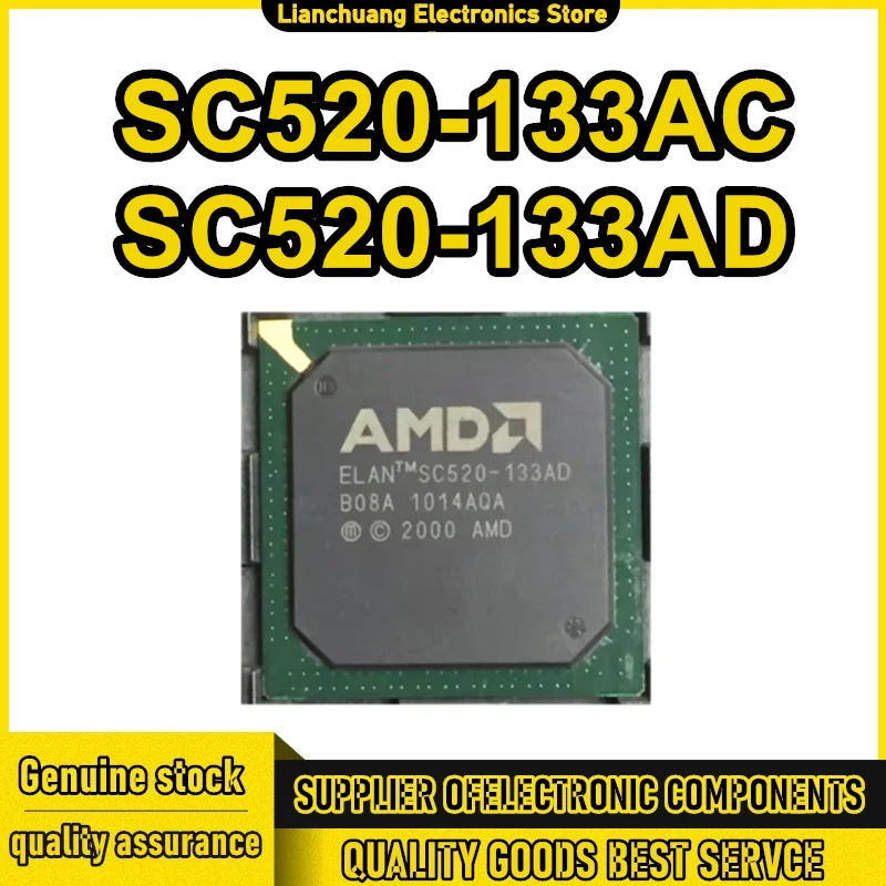 

ELAN SC520-133AC SC520-133AD BGA388 IC chipset New in stock