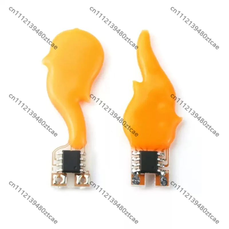 High Bright Special-shaped Filament LED Light Source, 3V-5V Simulation Flame Light Strip, Candle Flame LED Bead Ambient